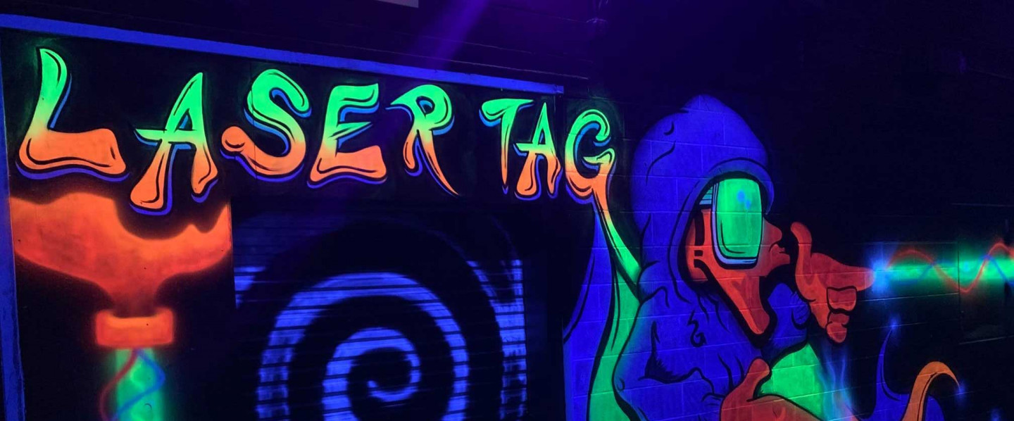 Team Up With Your Buddies or Go All against All In our One of a Kind Laser Tag Arena